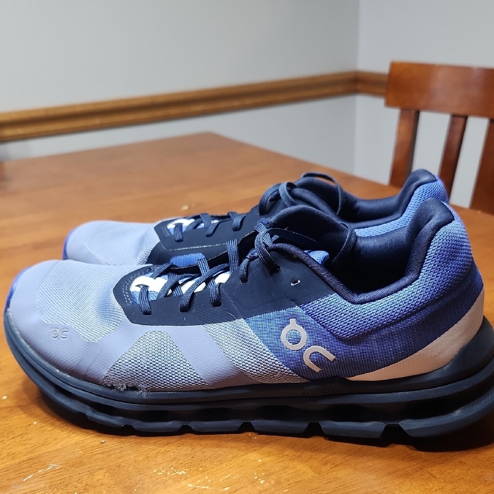 On Running Men's Athletic Shoes - Blue and Black